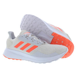 Chaussures Adidas Duramo 9 pour femmes Couleur : Blanc/Gris/Orange 100% authentiques - Product Image 5