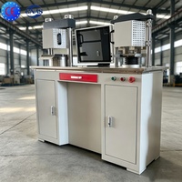 Machine d'essai de flexion et de compression entièrement automatique pour ciment, testeur de résistance à la flexion, appareil d'essai de force de rupture par compression