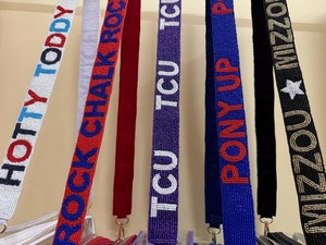 Correa de Bolso Bordada a Mano con Lentejuelas, Correa de Bolso con Lentejuelas, Correa Personalizada con Cuentas - Product Image 3