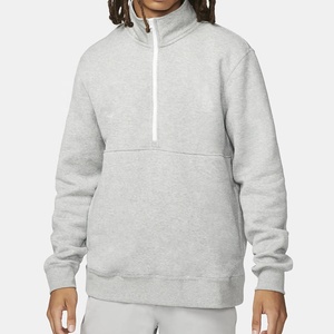 เสื้อกันหนาวแขนยาวสำหรับผู้ชายเสื้อกอล์ฟผ้าคอตตอนแบบรูดซิปมีฮู้ดเสื้อสเวตเตอร์1/4เข้ารูปเสื้อสเวตเตอร์กอล์ฟผ้าคอตตอนออกแบบโลโก้ได้ตามต้องการ - Product Image 5