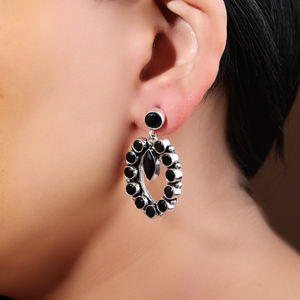 Fabricante de Pendientes de Plata Oxidada |   Joyería Boho Vintage para Mujer, Regalo para Ella - Product Image 2