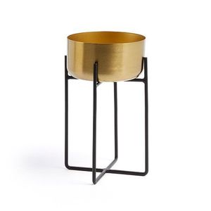 Jardinière moderne avec pot métallique élégant et support haut, idéale pour attirer l'attention dans toute pièce ou toute configuration moderne - Product Image 6