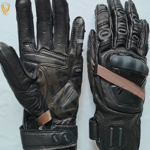 Gants de Motocross personnalisés de qualité supérieure Matériau en cuir durable Nouveau design Gants de moto de marque privée à la mode - Product Image 2