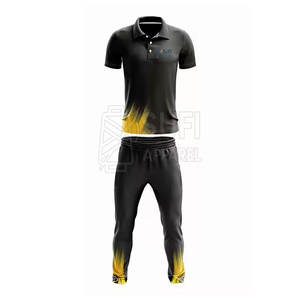 زي رياضي للكريكيت رائج البيع بتصميم مميز وشعار مخصص مطبوع، بألوان مختلفة، خفيف الوزن وصديق للبيئة - Product Image 1