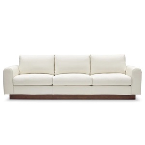 Sofá moderno con 3 asientos, material de patas de madera manufacturada y material de marco de madera contrachapada, madera dura seca al horno - Product Image 5