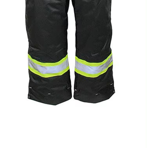 Hi Vi cómodo algodón trabajador de la construcción babero pantalones reflectante seguridad vial Mono para hombres mujeres todos los tamaños ropa de trabajo - Product Image 3