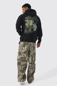 Fabricant Sweat à capuche DTG surdimensionné imprimé sur mesure Streetwear décontracté élégant 100% coton éponge épaule tombante Vente en gros Sweats à capuche pour hommes - Product Image 2