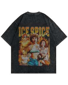 Camiseta Premium para hombre, lavado ácido, 100% algodón, manga corta, cuello redondo, 230 GSM, serigrafía en tela tejida con patrón sólido - Product Image 3