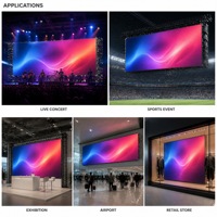 Fournisseur de murs vidéo LED pour la location, emballage en flight case, armoire 500x1000mm P2.976 P3.91 pour les entreprises de location, fourniture OEM ODM