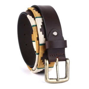 Cinturones POLO de cuero para hombre de alta calidad de tamaño largo y mediano con estilo duradero ajustable disponible de proveedor a granel - Product Image 2