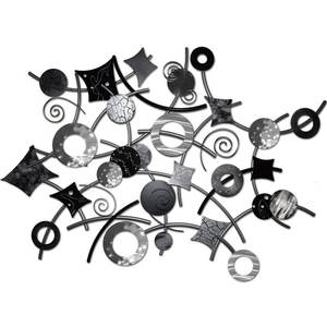 Vente en gros de nouvelle horloge murale suspendue de luxe Articles ménagers décoratifs Art mural en fer et métal Fabricant et exportateur en gros de l'Inde - Product Image 2