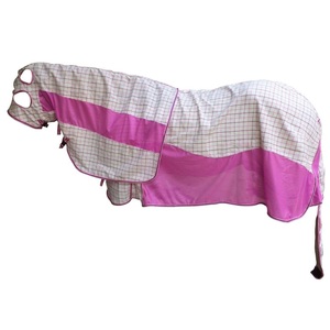 พรมลายม้าไฮบริดสีชมพู240 GSM - Product Image 1