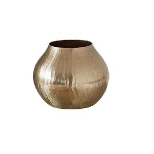 Florero de Metal chapado en oro de diseñador grabado, macetas de flores de alta calidad estándar, gran oferta, florero decorativo hecho a mano - Product Image 3