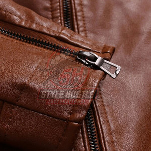 Chaqueta de Cuero de Diseño Único y Súper Calidad al por Mayor para Hombre, Nueva Chaqueta de Invierno de Moda para Hombre en Venta en Línea - Product Image 6