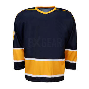 Uniforme de hielo Hokey de moda superior hecho de material transpirable y ligero para un uso duradero - Product Image 1