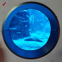 Aquariums transparents de bonne qualité résistants à la chaleur de grande taille, réservoir d'aquarium en acrylique