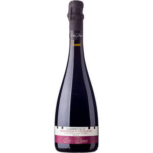 Dry Lambrusco Grasparossa DOC Refreshing Italian Sparkling Red <b>Wine</b> 750ml 6 Bottles Per Box From Selva Masacci - Product Image 1