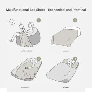 Juego <span class=keywords><strong>de</strong></span> Sábanas <span class=keywords><strong>de</strong></span> Tres Piezas <span class=keywords><strong>de</strong></span> Alta Densidad Lavadas con Arena: Juego <span class=keywords><strong>de</strong></span> Sábanas 100% Algodón Apto <span class=keywords><strong>para</strong></span> Todas las Camas - Product Image 5