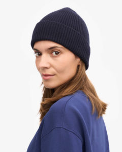 Gorro de invierno de alta calidad Unisex 100% algodón Color sólido diseño personalizado moda superventas para hombres y mujeres - Product Image 3