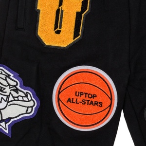 Shorts de sublimation avec logo personnalisé pour hommes, shorts de basket-ball en maille polyester rétro ajustés - Product Image 4