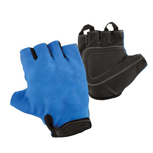 Precio al por mayor de alta calidad ajustable de alta calidad de poliéster Spandex empuñaduras de invierno medio dedo guantes de ciclismo adecuados - Product Image 5