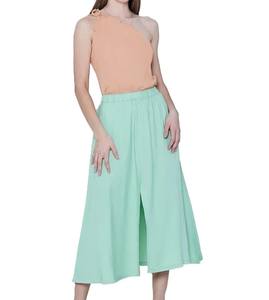 เสื้อครอปแขนกุดสำหรับผู้หญิงเสื้อผ้าเซ็กซี่เสื้อครอปแขนกุดสีอ่อนแขนกุดเปิดไหล่ข้างหนึ่งสำหรับฤดูร้อน - Product Image 1