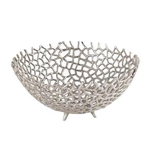 Nouveau dessus de table décoratif maison mariage et hôtels utilisés bol de service plat et bols en aluminium finis personnalisés. - Product Image 5