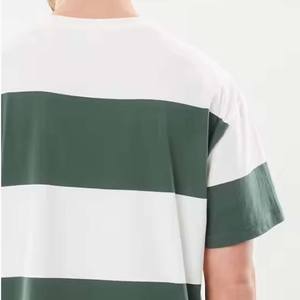 2025 haute qualité en gros T-shirt impression personnalisée Logo couleur col rond T-shirt 160gsm coupe régulière confortable t-shirt pour hommes - Product Image 6