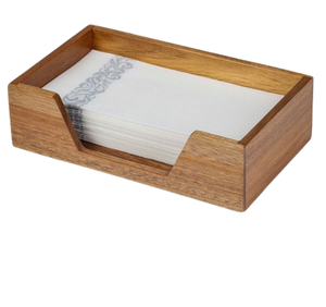 Porte-serviettes en bois de table de restaurant de qualité supérieure porte-mouchoir personnalisé nouveau porte-serviettes écologique - Product Image 2