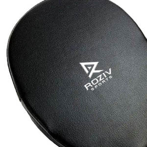 ถุงมือและแผ่นรองซ้อมมวยหนังแท้คุณภาพสูง Roziv Sports สำหรับฝึกซ้อม MMA - เป้าซ้อมมือแบบนุ่ม ป้องกันการกระแทก ใช้ได้ทุกฤดู - Product Image 4