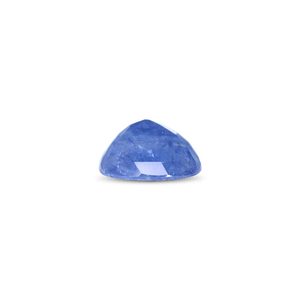 Saphir bleu naturel 11,47 carats, pierre précieuse facettée, calibrée, 10 mm, bleu royal, hauteur 6 mm, largeur de l'article 8 mm, traitée thermiquement - Product Image 2