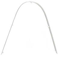 Bande de glissière avant en plastique pour sèche-linge Frigidaire, pièce de rechange pour modèles 137513300, AP5650542, 2629362, PS5574052, 131963900 - Product Image 1