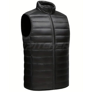 Chaleco Acolchado para Hombre, Ligero, Transpirable, Ecológico, Informal, de Invierno, de Alta Calidad, Venta Directa de Fábrica - Product Image 4