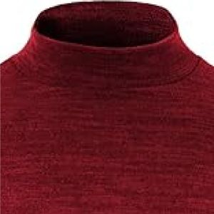 สเวตเตอร์สำหรับผู้ชายเสื้อสเวตเตอร์คอกลมแขนยาวหนาทำจากโพลีเอสเตอร์ให้ความอบอุ่น - Product Image 4