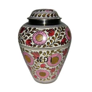 Urnas de cremación de metal de latón macizo hechas a mano con forma personalizada para cenizas de adultos, urnas de cremación de forma personalizada - Product Image 4