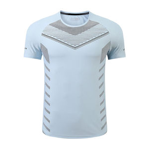 Camiseta de algodón con logotipo personalizado para hombre, ropa de calle de gran tamaño, camisetas OEM en blanco, venta al por mayor, camiseta lisa, fábrica de impresión - Product Image 1