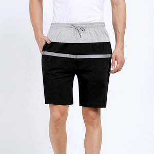 Shorts de sport pour hommes 100% coton de haute qualité Shorts décontractés de sport d'été à séchage rapide avec motif solide sérigraphie OEM vente en gros - Product Image 4