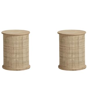 Best Product Round Storage <b>Coffee</b> <b>Table</b> Solid Wooden and Rattan Combination Multifunction <b>Coffee</b> <b>Table</b> Living Room Furniture - Product Image 5