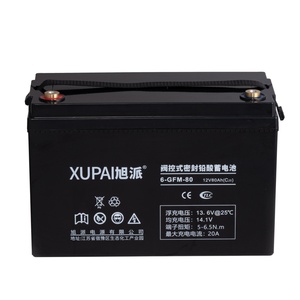 XUPAI Durable de alto rendimiento sin mantenimiento 6-GFM-80 12V <span class=keywords><strong>80Ah</strong></span> Batería de plomo-ácido para sistemas UPS - Product Image 1