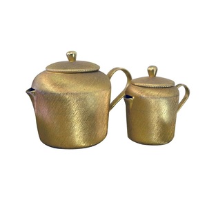 Utensilios de cocina para el hogar, uso diario, té y café para servir Juego de tetera, diseño más nuevo, hecho a mano, tetera de Metal para servir té y café - Product Image 5