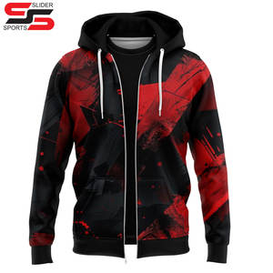Custom Sublimated Team Uniforms Soccer Windbreaker Jackets Men's Waterproof Football Training Wear Tracksuit Hoodies Jackets - Product Image 3
