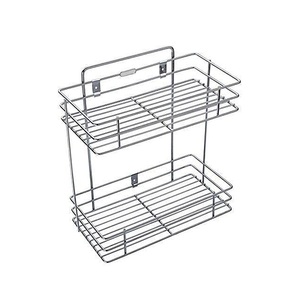Panier en fil d'acier inoxydable Support d'angle Étagère Plaque Rack Gain de place Idée Placard Organisateur admirable Rangement Cuisine Racks - Product Image 2