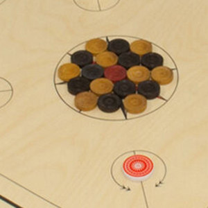 เกมกระดานคารอมในร่มแบบกำหนดขนาดเองรุ่นใหม่ / กระดานคารอมไม้คุณภาพสูงสำหรับขาย - Product Image 6