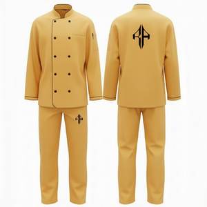 Uniforme d'hôtel pour hommes de haute qualité, nouveau 2026, couleur unie, imprimé numérique, coupe régulière, manches longues, polyester/coton par RIVIAN ATLANTIC - Product Image 1