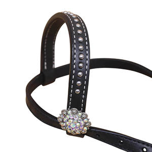 Angelwings en cuir de qualité supérieure Western Tack Set Horse Western Bridle and Breastplate Horse Tack Set Custom Manufacturer Supplier - Product Image 5