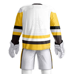 Diseña Tu Propio Estilo, Nuevo Uniforme de Hockey sobre Hielo Personalizable y Moderno, Servicio OEM, Alta Calidad, 100% Poliéster - Product Image 6