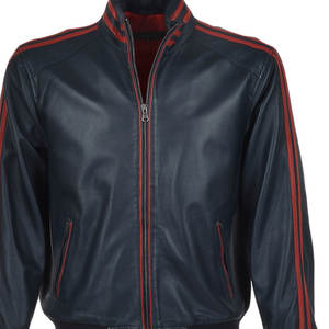 Meilleur Prix Veste en cuir à capuche de qualité Veste en cuir à la mode pour hommes personnalisée Veste en cuir à la mode fabriquée au Pakistan - Product Image 4