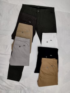 Haute qualité nouveauté vente en gros pantalons décontractés en sergé pour hommes 100% coton lavage léger Bangladesh - Product Image 5