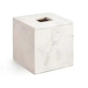 Коробка для салфеток из натурального мрамора