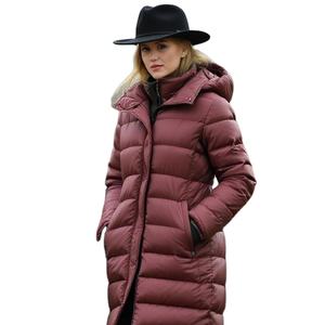 OEMWomen'sPufferJacketQuiltedDownHoodedBubbleOversizeWinterJacketWindbreakerWholesaleBreathableCoatMadeinPakistan - Product Image 1